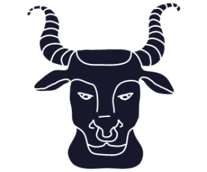 Boğa burcu sembolü, boğa başı ikonu. Sirius Astroloji Boğa burcu özellikleri, toprak elementi, Venüs, öz değer, maddi sınavlar ve karmik köklenme.
